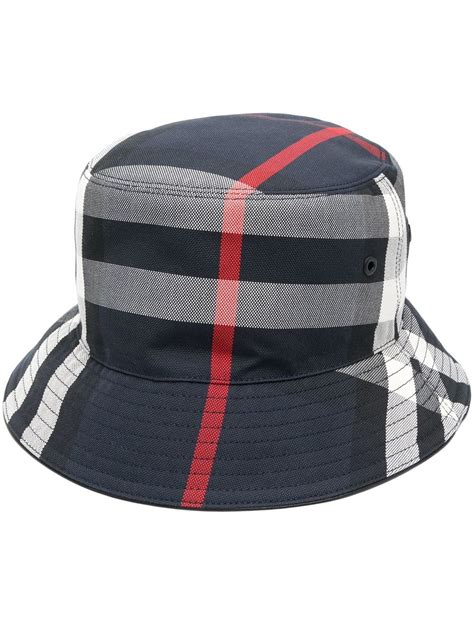 burberry check print bucket hat|Burberry vintage check hat.